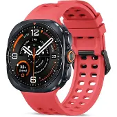 TechProtection -silikonihihna Samsung Galaxy Watch Ultra 47 mm:lle – punainen