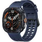 TechProtection -silikonirannekkeen Samsung Galaxy Watch Ultra 47 mm:lle – tummansininen