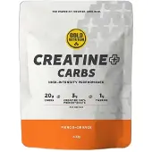 Gold Nutrition Kreatin +kohlenhydrate Pulver Orange 600g