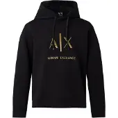 Armani Exchange Collegepaita kulta / musta