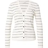 Calvin Klein Jeans Neuletakki meleerattu harmaa / valkoinen