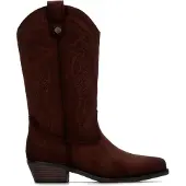 Refresh for woman. 17629502-MARRON Brown boots 176295 (41), 3 to 5 cm, Zip, Casual