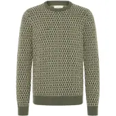 Blend Bhdong Crew - Khaki green - S