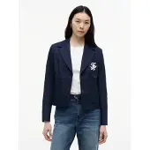 Tommy Hilfiger Chino Dressing Cotton Blazer - Navy - 42
