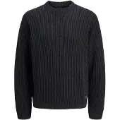 Jack & jones Junior Neulepaita 'JJEDOVER' meleerattu musta