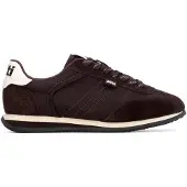 Xti for woman. 14614901-MARRON Brown sneakers 146149 (36), Flat, Laces, Casual