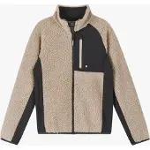 Reima Puhku Fleece Sweater Earthy Beige Earthy Beige 122 cm Ruskea 122 cm Pojat, Tytöt
