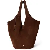Ralph Lauren Polo Play Shopperit Nahka 49 cm Ruskea