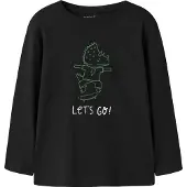 Name it Paita 'NMMNedin' ruohonvihreä / musta / valkoinen