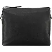 JOST Bags Lysa Crossbody-laukku Nahka 26 cm Musta