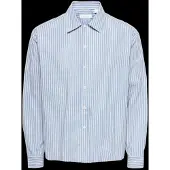 Only & Sons Onsopaline Relax Ls Shirt Frml - Blue - L