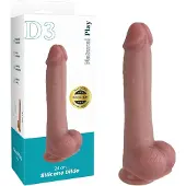 Natural Play Erospace - silikoni dildo 24 cm (ihonvärinen)