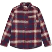 Levi's LVB Shadow Plaid Flanellipaita, Tawny Port, 152