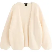 Lindex Knitted Cardigan - Cream - M/L