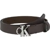 Calvin Klein Vyö tummanruskea / hopea
