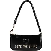 Love Moschino Cipria Olkalaukku Nahka 25 cm Musta
