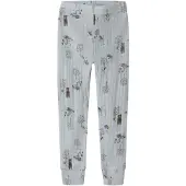 Name It Mini Leggingsit 'NMMWang' ruskea / harmaa / jade / vaaleanvioletti
