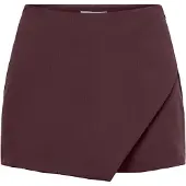 ONLY Onlmist-Yasmine Wrap Skort Tlr Noos - Burgundy - 38