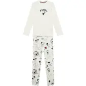 Tommy Hilfiger Snoopy Pj Set - White - 4-5