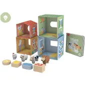 Hape Satukirja + Leikkisetti The Happy Stables