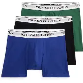 Ralph Lauren Bci Cotton/Elastane-3Pk-Bxb - Black - L