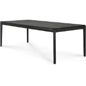 Ethnicraft Bok Ruokapöytä 95x220 cm Musta tammi