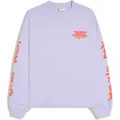 Bershka Paita vaaleanvioletti / tummanoranssi
