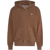 Adidas Originals Ess Loose Fz Hd - Brown - M