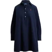 Ralph Lauren Corduroy Pleated Shirtdress - Navy - 40