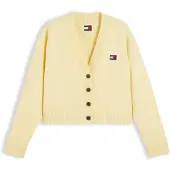 Tommy Hilfiger Neuletakki vaaleankeltainen