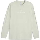Puma Run Culture Collective Long Sleeve Graphic Tee Men, koko X-Small