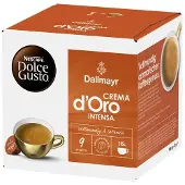 Nescafe | Dallmayr Crema d'Oro Intensa - 16 kapselia Dolce Gusto-koneisiin