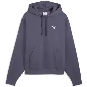 Puma Ess Cat Logo Oversized Boxy Fl Hoodie - Navy - XXL