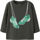 Name it Nmmleonel Ls Nreg Top - Khaki green - 92