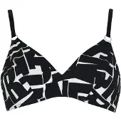 Olympia Bikinitoppi musta / valkoinen