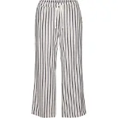 s.Oliver Pyjamahousut beige / laivastonsininen / luonnonvalkoinen