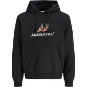 Jack & Jones Collegepaita 'JCOECHO' aprikoosi / musta / valkoinen
