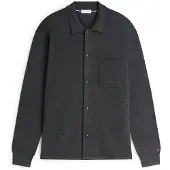 Tommy Hilfiger Essential Cotton Ls Over Shirt - Grey - XL