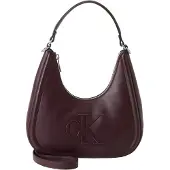 Calvin Klein Olkalaukku 'Bold' tummanruskea