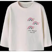 Name it Nmflilithe Ls Nreg Top Box - Cream - 104