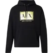 Armani Exchange Collegepaita vaaleankeltainen / oliivi / musta