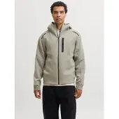 Jack & Jones Jcofusion Sweat Full Zip Hood - Khaki green - XL