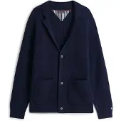 Tommy Hilfiger Ny Knitted Cardigan - Navy - L