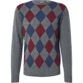 Levi's Neulepaita sininen / tummanharmaa / punainen
