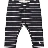 Calvin Klein Jeans Leggingsit musta / valkoinen
