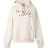 New Balance Collegepaita meleerattu beige / tummanruskea / vanha roosa