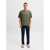 Jack & Jones Pitkä pyjama 'JACEVEREST' laivastonsininen / oliivi