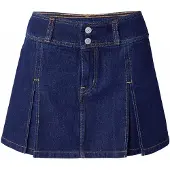 Levi's Hame 'Inverted Pleat Mini' laivastonsininen