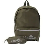 Ellesse Reppu 'Liscia 2' vaaleanharmaa / tummanvihreä