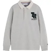 Tommy Hilfiger Poolopaita - Light Grey Heather - - 10 v (140) - Puserot